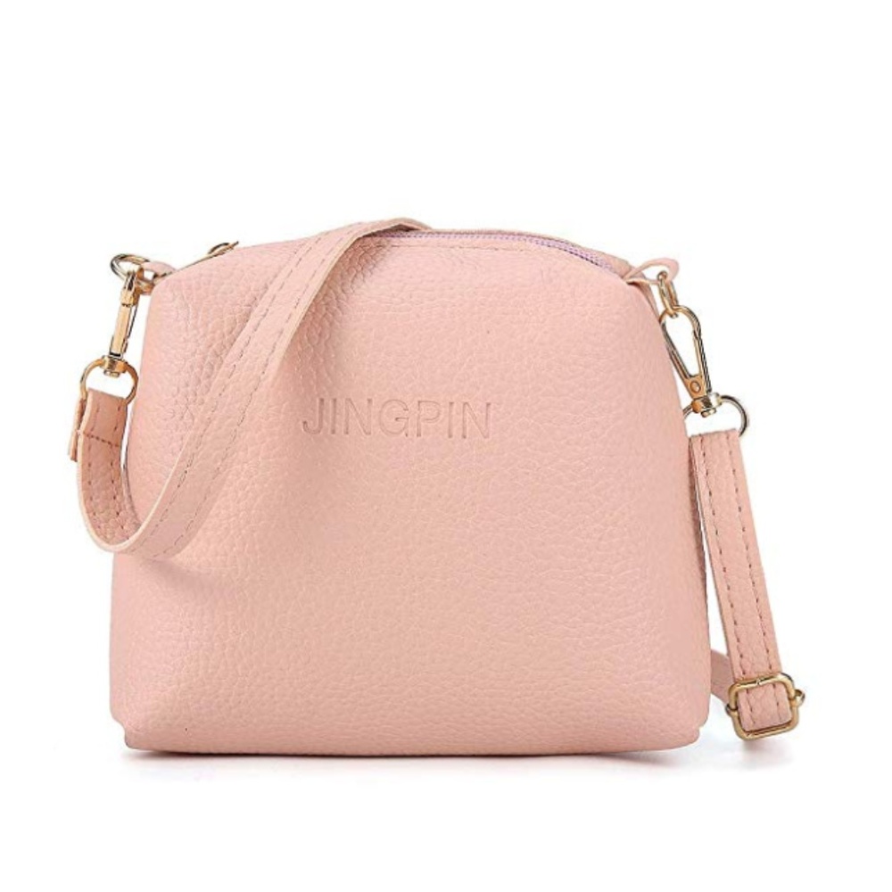 1 LEFT!! Rose/Blush Pebbled Leather Travel Set - Picture 6 of 8